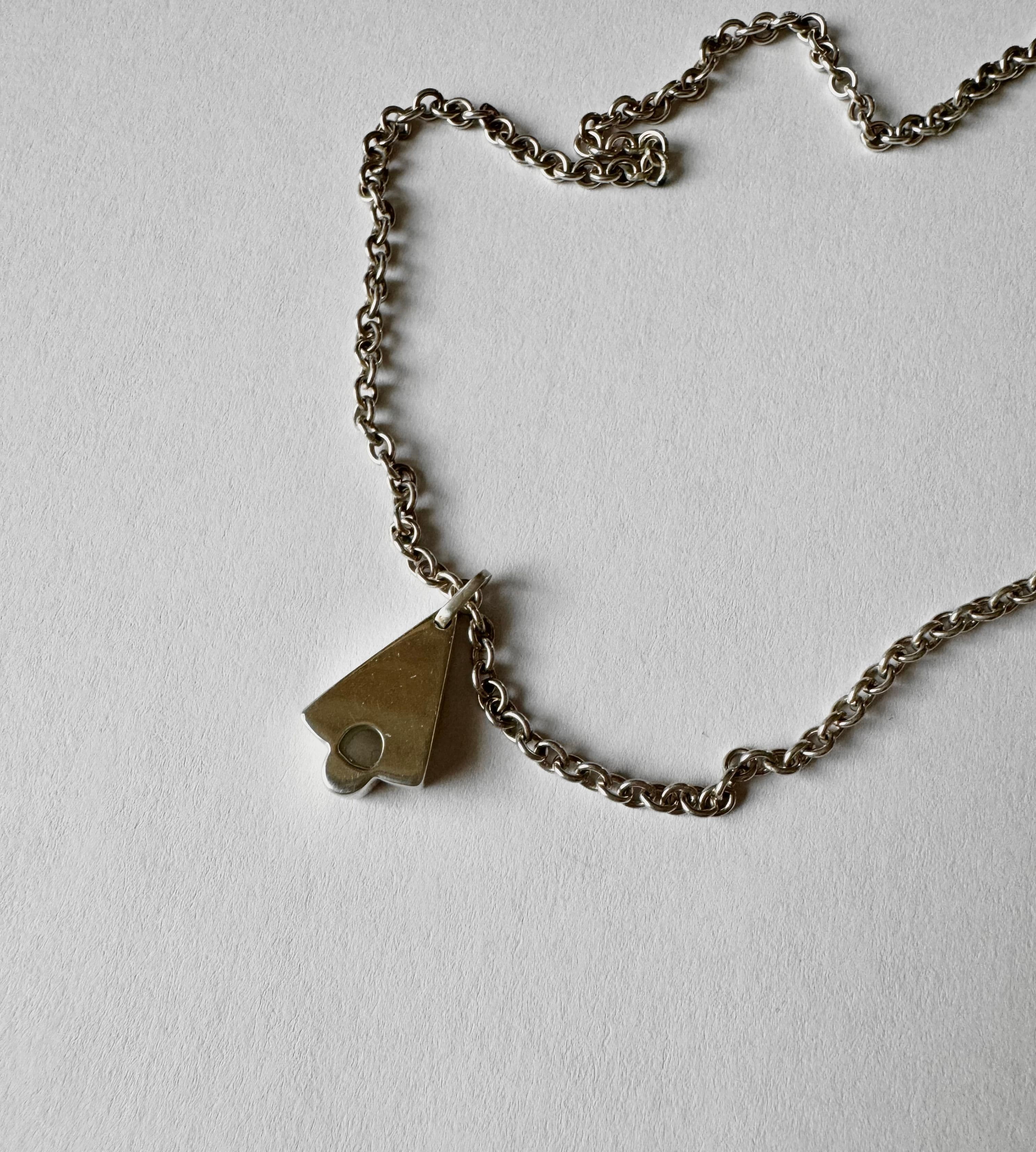 silver pendant