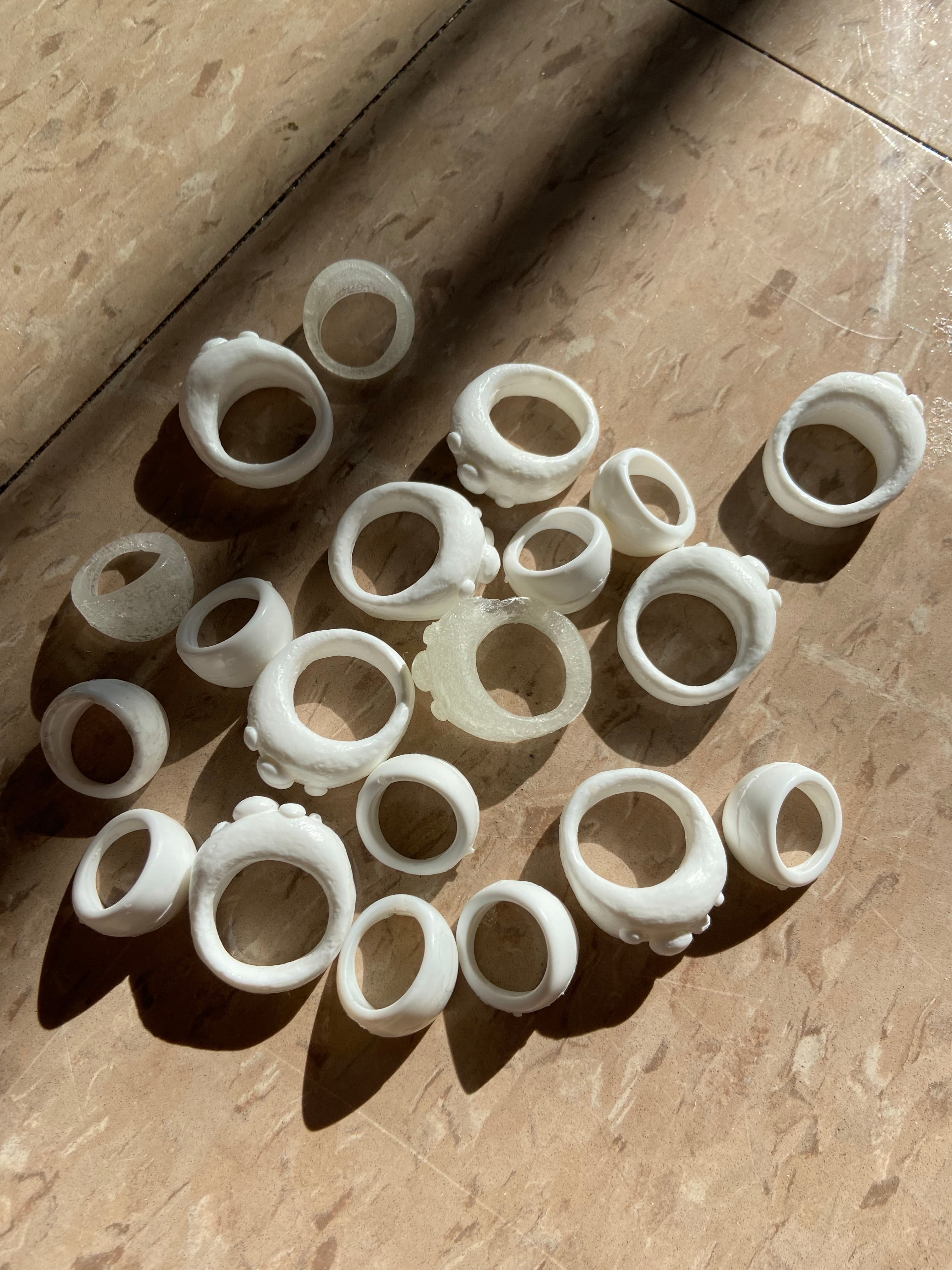 casted rings